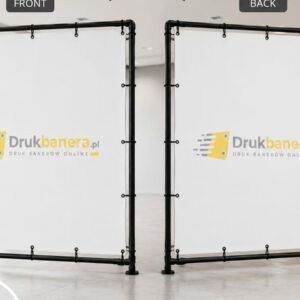 Baner blockout dwustronny
